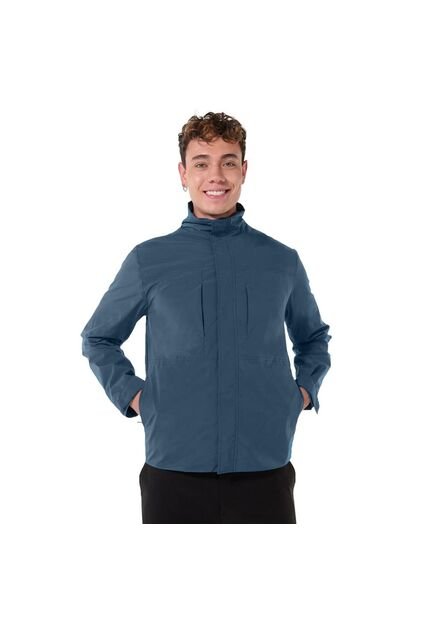 Chaqueta Rompevientos Para Hombre Oriolli Azul