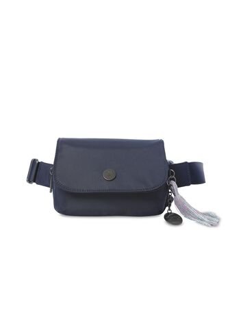 Riñonera Mujer Corneana Mediana Color Azul Totto