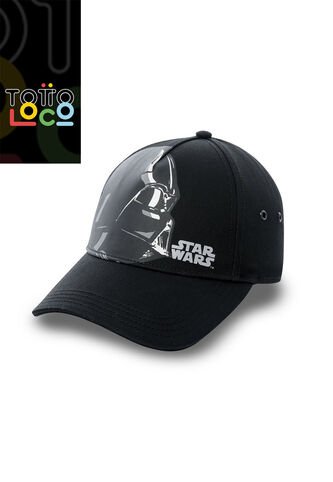 Gorra Beisbolera Darth Vader Color Negro Totto