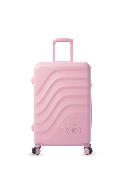 Maleta De Viaje Mediana 360 Bazy + 2.0 Rosada