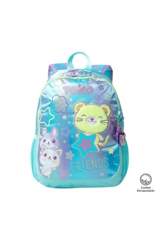 Morral Para Niña Friends Mediano Morado Totto