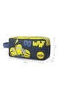 Cartuchera Escolar Grande Para Niño 2 Cuerpos Banana Minions Azul de Totto