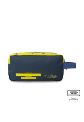 Cartuchera Escolar Grande Para Niño 2 Cuerpos Banana Minions Azul