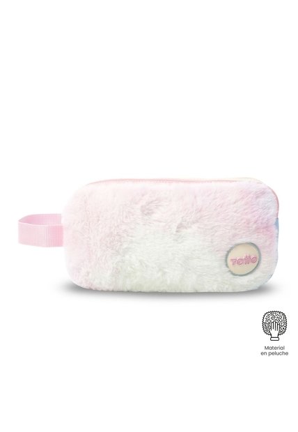 Cartuchera Escolar Grande Para Niña 2 Cuerpos Bloum Azul