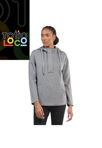 Buzo Mujer Inaris Casual Gris Totto