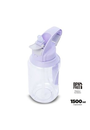 Botilito De Agua Zen 1500 Ml Color Morado