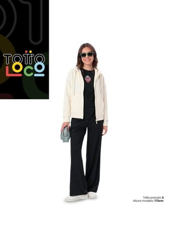 Buzo Deportivo Para Mujer Hailout Blanco Totto