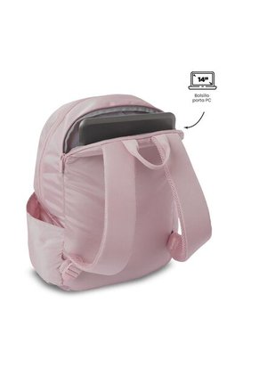 Morral Universitario Trak Porta PC 14" Rosado Mujer