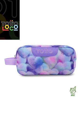 Cartuchera Multiuso Escuadra Grande Morada Mujer Totto