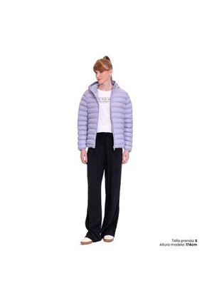 Camiseta Estampada Para Mujer Dusti Manga Corta Blanca