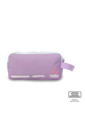 Cartuchera Escolar Grande Para Niña 2 Cuerpos Lotso Gummy Rosada