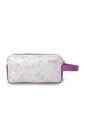Cartuchera Escolar Grande Para Niña 2 Cuerpos Tie Blanca/Rosada de Totto