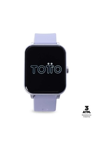 Reloj Inteligente F33 Smartwatch Color Morado Totto