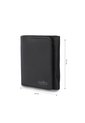 Billetera Hombre Wood 2 Grande Con RFID Blocker Negra de Totto