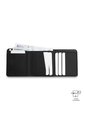 Billetera Hombre Wood 2 Grande Con RFID Blocker Negra de Totto