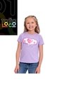 Camiseta Para Niña Proyect Color Morada de Totto
