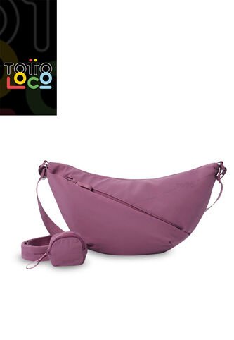 Bolso Para Mujer Suzuka Tipo Crossbody Pequeño Rosado Rose Totto