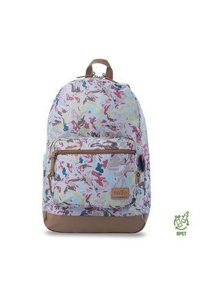Morral Universitario Porta PC 14" Tocax Beige Mujer