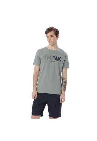 Camiseta Estampada Para Hombre Primen Verde Totto