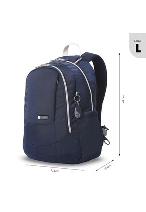 Morral Universitario Goctal Twill 3.0 Porta PC 14" Azul Mujer