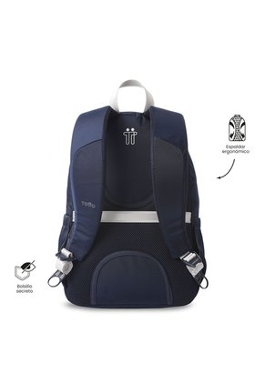 Morral Universitario Goctal Twill 3.0 Porta PC 14" Azul Mujer