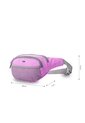 Riñonera Para Mujer Meshout Mediana Color Morada de Totto