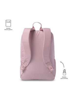 Morral Universitario Cloud Porta PC 14" Rosado Mujer