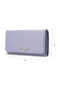 Billetera Mujer Bel Grande Con RFID Blocker Morada de Totto