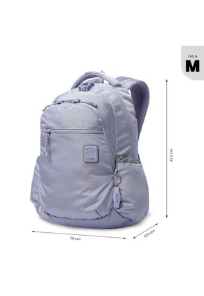 Morral Universitario Misisipi 2.0 Porta PC 14" Morado Mujer