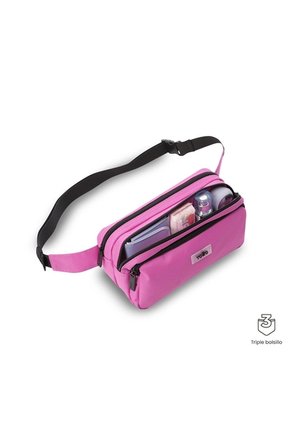 Riñonera Para Mujer Agapect Mediana Color Rosada