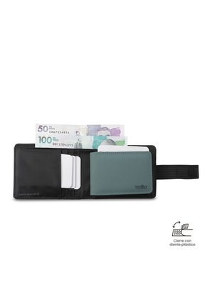 Billetera Hombre Gobi Pequeña Con RFID Blocker Negra