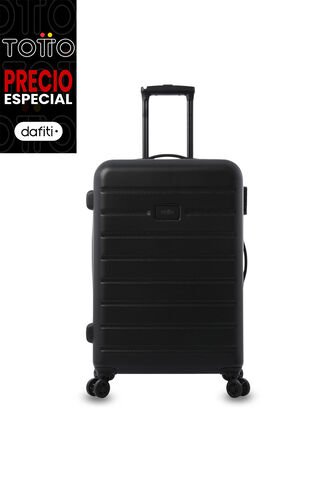 Maleta De Viaje Mediana 360 Harbor Negra Totto