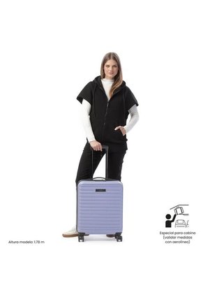 Maleta De Cabina 360 Helios 2.0 10 Kilos Morada