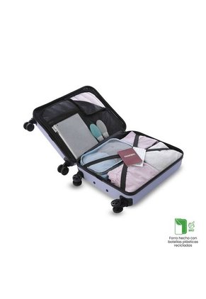 Maleta De Cabina 360 Helios 2.0 10 Kilos Morada