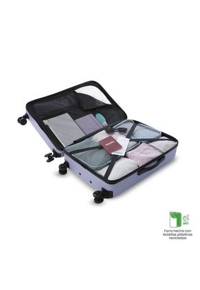 Maleta De Viaje Mediana 360 Helios 2.0 Morada