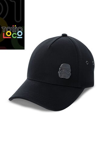 Gorra Beisbolera Stormtrooper Color Negro Totto