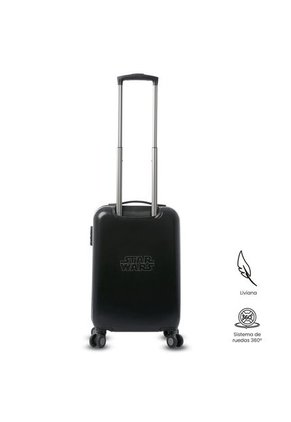 Maleta De Cabina 360 Star Wars Dark Side 10 Kilos Negro