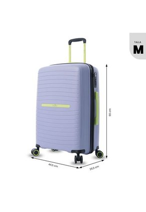 Maleta De Viaje Mediana 360 Wave 2.0 Morada