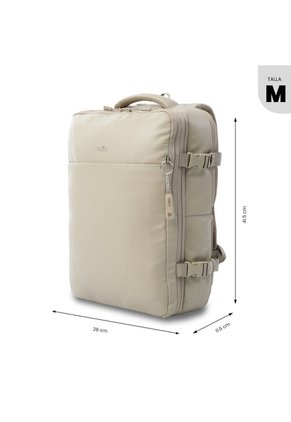 Morral Expandible Multifuncional Grow Porta PC 16" Terreo Mujer