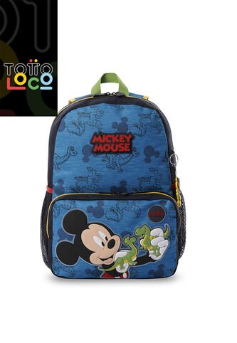 Morral Para Niño Mickey Mediano Azul Totto