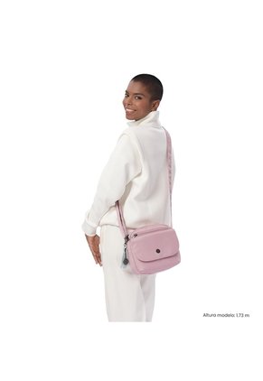 Bolso Para Mujer Corneana Tipo Crossbody Pequeño Morado