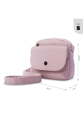 Bolso Para Mujer Corneana Tipo Crossbody Pequeño Morado