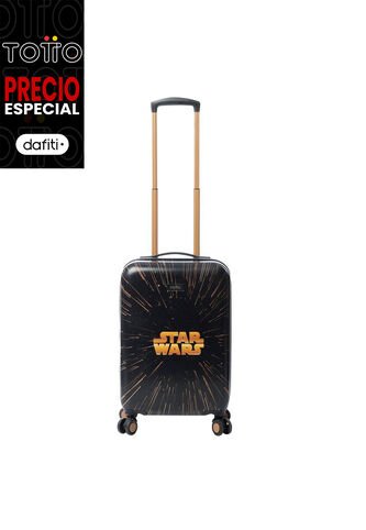Maleta De Viaje 360 Star Wars Empire Pequeña Negra Totto