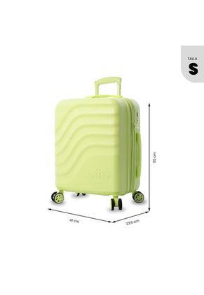 Maleta De Cabina 360 Bazy+ 2.0 10 Kilos Verde