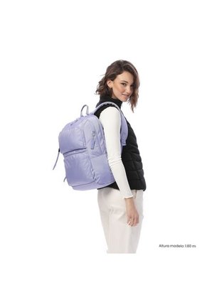 Morral Universitario Porta PC 14" Cloud Morado Mujer