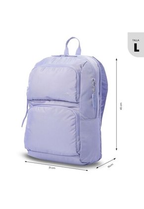 Morral Universitario Porta PC 14" Cloud Morado Mujer