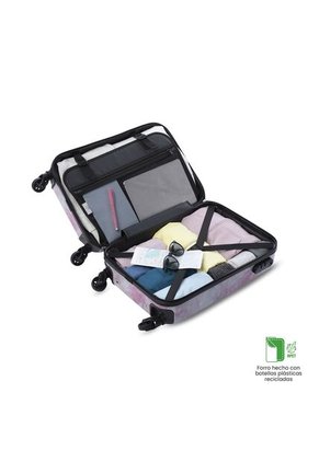 Maleta De Cabina 360 Stampy 2.0 10 Kilos Rosada