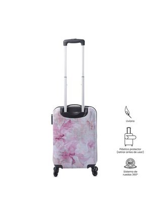 Maleta De Cabina 360 Stampy 2.0 10 Kilos Rosada