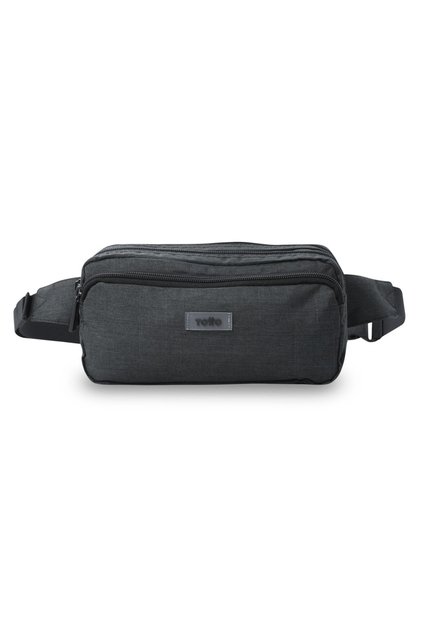 Riñonera Unisex Agapect Mediana Color Negra
