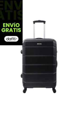 Maleta Viaje Mediana 360 Rayatta Negra Totto